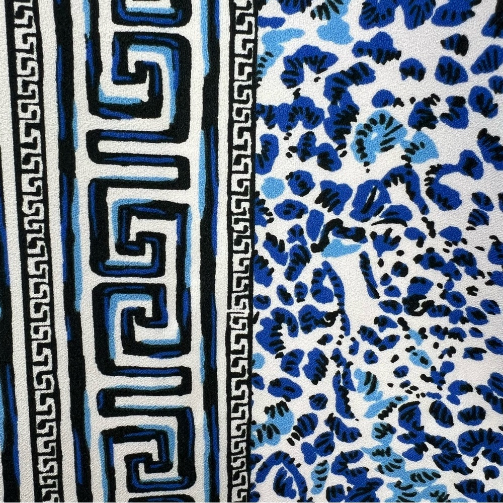 Lilly Pulitzer Blue and White Patterned Romper - Picture 11 of 13